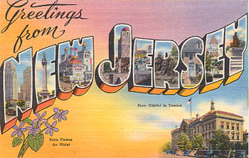 Featured is a New Jersey big-letter postcard image from the 1940s obtained from the Teich Archives (private collection).